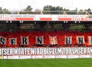 Eisern Union, Immer wieder Eisern Union Supporter de l'union de fer.