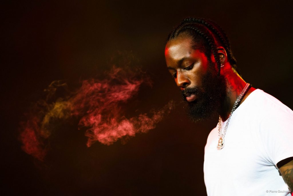 GoldLink sur la scène de Jazz à Vienne (crédit photo : Pierre Gouineau)